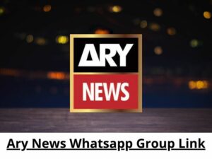Ary News Whatsapp Group Link